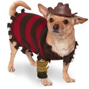 Freddy Krueger Pet Costume S